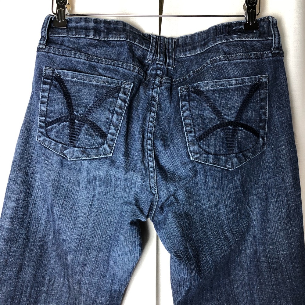 Kut from the kloth Blue jeans wide leg Sz 10